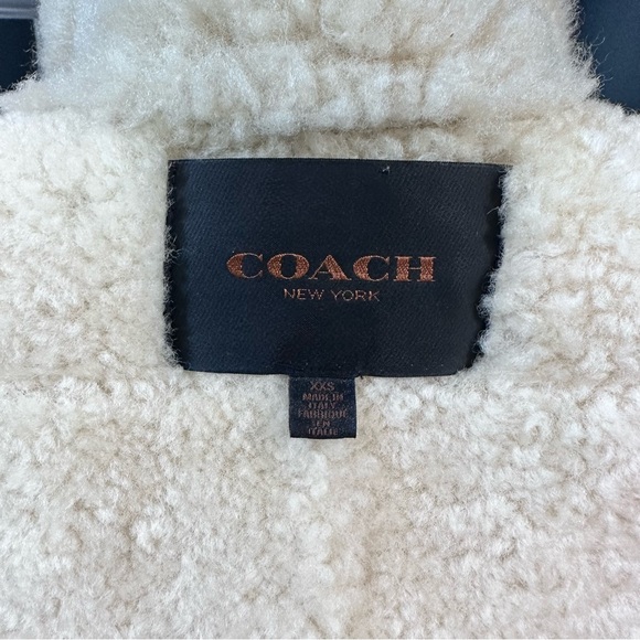 Coach Shearling Coat Vest - Picture 14 of 16